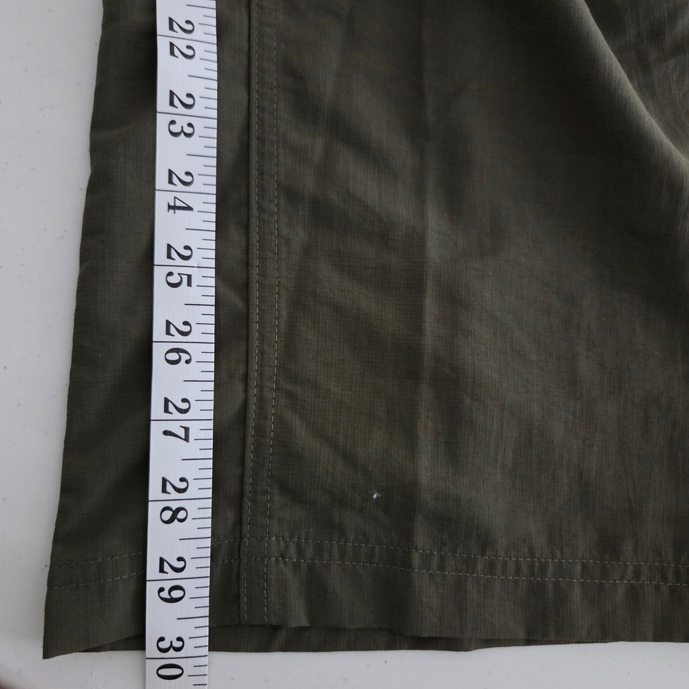The North Face Womens Olive Green Ripstop Hiking Cargo Pants Straight Leg Sz 8 - Picture 7 of 14
